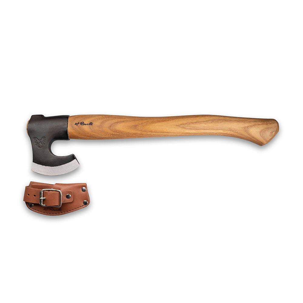 Handmade Outdoor Axe Long Handle | Red Elm | Roselli Finland