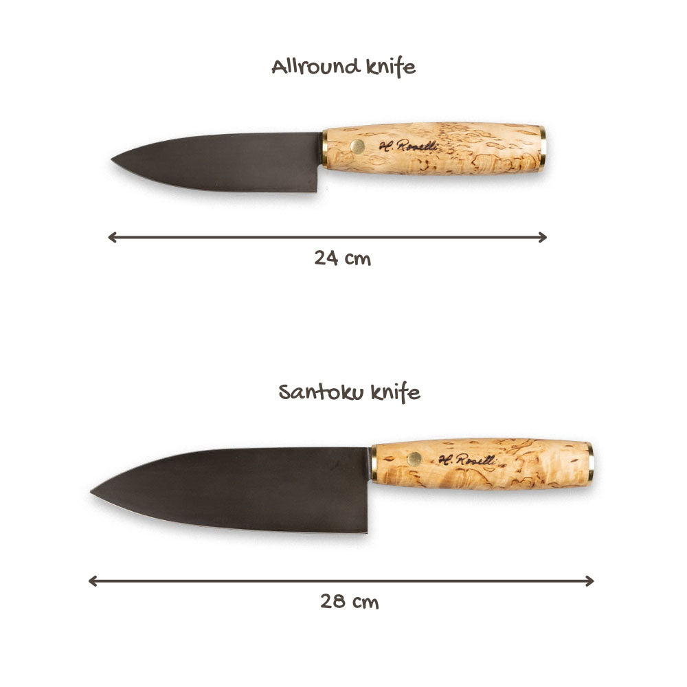 Comparison Roselli Santuko / Allround knife