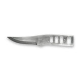 Hunting knife full tang, carbon steel blade