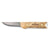 Roselli's Finnish handmade full tang knife made of UHC steel and curly birch handle. 