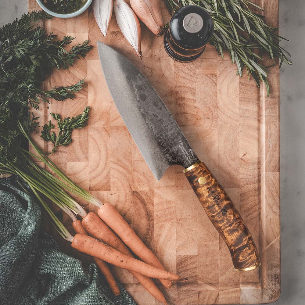 Santoku Knife | Ultra High Carbon Kitchen Knife | Roselli Finland