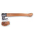 Roselli's Finnish handmade outdoor axe for wood splitting with a blade made of carbon steel and a handle made out of red elm. 