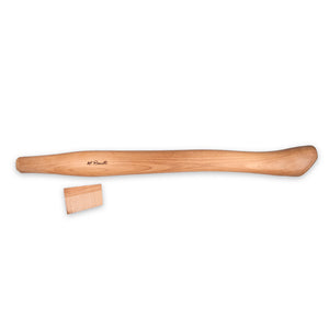 Spare axe handle and wedge