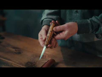 Carving knife, short blade