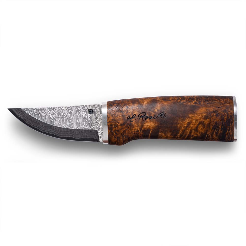 Roselli | Grandfather knife with Damascus steel